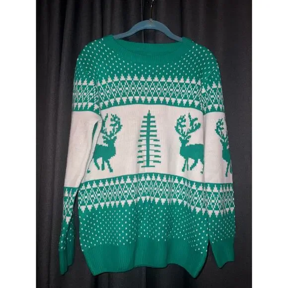 Ugly Christmas Sweater Xmas Size Medium - Picture 1 of 2
